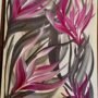 Graceful Fusion Of Nature And Color With Fluid Acrylic Art